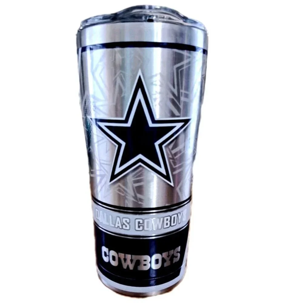 Tervis 20 oz. Stainless Tumbler w/Lid Dallas Cowboys Football